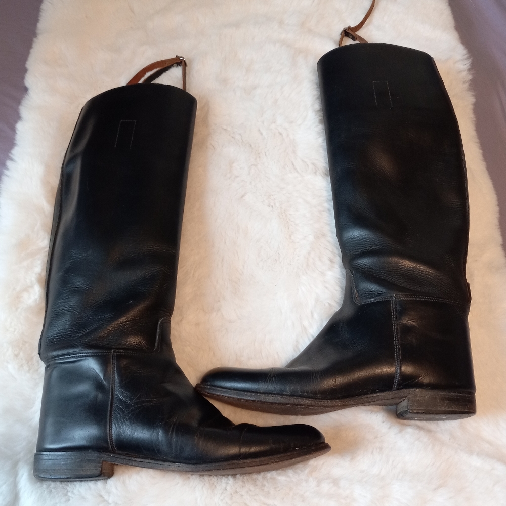 Marlborough English Leather Riding Boots Women's Size 8.5 B UK/ 10 US